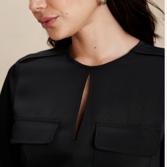 Banana Republic knee length shift dress size 10 - Picture 3 of 6